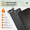 Електричний килимок 100х50 сірий з підігрівом KulumOk
